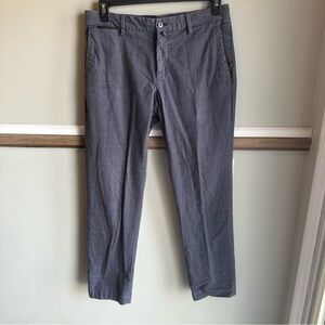 Mason’s Ems New York Pants Gray Houndstooth Plaid Cotton Blend​